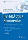 UV-GOÄ 2022 Kommentar - Mit den neuen Preisen vom 1.10.2021