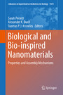 Biological and Bio-inspired Nanomaterials - Properties and Assembly Mechanisms